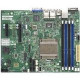 Supermicro A1SRM-2758F Desktop Motherboard - Intel Chipset - Socket BGA-1283 - Intel Atom C2758 - 64 GB DDR3 SDRAM Maximum RAM - 4 x Memory Slots - Gigabit Ethernet - 5 x RJ-45 - 6 x SATA Interfaces MBD-A1SRM-2758F-O