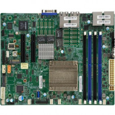 Supermicro A2SDV-16C-TLN5F Server Motherboard - Socket BGA-1310 - Intel Atom C3958 - 256 GB DDR4 SDRAM Maximum RAM - DIMM, UDIMM - 4 x Memory Slots - Gigabit Ethernet - 4 x USB 3.0 Port - 5 x RJ-45 - 2 x SATA Interfaces MBD-A2SDV-16C-TLN5F-O