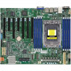 Supermicro H12SSL-C Server Motherboard - AMD Chipset - Socket SP3 - 2 TB DDR4 SDRAM Maximum RAM - DIMM, RDIMM - 8 x Memory Slots - Gigabit Ethernet - 4 x USB 3.0 Port - 2 x RJ-45 - 8 x SATA Interfaces MBD-H12SSL-C-O