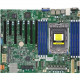 Supermicro H12SSL-NT Server Motherboard - AMD Chipset - Socket SP3 - 2 TB DDR4 SDRAM Maximum RAM - DIMM, RDIMM - 8 x Memory Slots - 4 x USB 3.0 Port - 2 x RJ-45 - 8 x SATA Interfaces MBD-H12SSL-NT-O