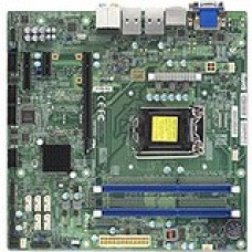 Supermicro X10SLQ-L Server Motherboard - Intel Chipset - Socket H3 LGA-1150 - 16 GB DDR3 SDRAM Maximum RAM - UDIMM, DIMM - 2 x Memory Slots - Gigabit Ethernet - 2 x USB 3.0 Port - HDMI - DVI - 5 x SATA Interfaces MBD-X10SLQ-L-B