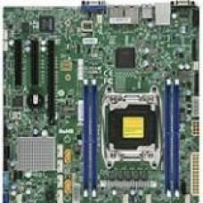 Supermicro X10SRM-F Server Motherboard - Intel Chipset - Socket LGA 2011-v3 - Bulk Pack - Micro ATX - 1 x Processor Support - 512 GB DDR4 SDRAM Maximum RAM - 1.87 GHz, 2.40 GHz, 1.60 GHz, 2.13 GHz Memory Speed Supported - RDIMM, LRDIMM, DIMM - 4 x Memory 