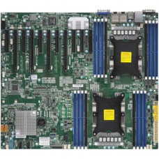 Supermicro X11DPX-T Server Motherboard - Intel Chipset - Socket P LGA-3647 - 4 TB DDR4 SDRAM Maximum RAM - RDIMM, LRDIMM, DIMM - 16 x Memory Slots - 2 x USB 3.0 Port - 2 x RJ-45 - 10 x SATA Interfaces MBD-X11DPX-T-B