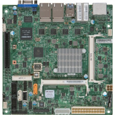 Supermicro X11SBA-LN4F Server Motherboard - Intel Chipset - Socket BGA-1170 - Intel Pentium N3700 - 8 GB DDR3 SDRAM Maximum RAM - DDR3-1600/PC3-12800, DDR3-1333/PC3-10600, DDR3-1066/PC3-8500 - SoDIMM - 2 x Memory Slots - Gigabit Ethernet - 2 x USB 3.0 Por