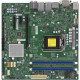 Supermicro X11SCQ-L Workstation Motherboard - Intel Chipset - Socket H4 LGA-1151 - 32 GB DDR4 SDRAM Maximum RAM - DIMM, UDIMM - 2 x Memory Slots - Gigabit Ethernet - 4 x USB 3.1 Port - HDMI - DVI - 4 x SATA Interfaces MBD-X11SCQ-L-B