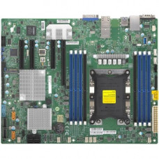 Supermicro X11SPH-NCTF Server Motherboard - Intel Chipset - Socket P LGA-3647 - 1 x Bulk Pack - ATX - 1 x Processor Support - 1 TB DDR4 SDRAM Maximum RAM - 2.67 GHz, 2.40 GHz, 2.13 GHz, 1.87 GHz, 1.60 GHz Memory Speed Supported - RDIMM, DIMM, LRDIMM - 8 x