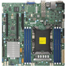 Supermicro X11SPH-NCTPF Server Motherboard - Intel Chipset - Socket P LGA-3647 - 1 x Retail Pack - ATX - 1 x Processor Support - 1 TB DDR4 SDRAM Maximum RAM - 2.67 GHz, 2.40 GHz, 2.13 GHz, 1.87 GHz, 1.60 GHz Memory Speed Supported - RDIMM, DIMM, LRDIMM - 