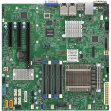 Supermicro X11SSH-GF-1585 Server Motherboard - Intel Chipset - Socket BGA-1440 - Intel Xeon E3-1585 v5 - 64 GB DDR4 SDRAM Maximum RAM - SoDIMM - 4 x Memory Slots - Gigabit Ethernet - 2 x USB 3.0 Port - 6 x SATA Interfaces MBD-X11SSH-GF-1585-B