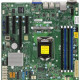 Supermicro X11SSL-F Server Motherboard - Intel Chipset - Socket H4 LGA-1151 - 1 x Bulk Pack - Micro ATX - 1 x Processor Support - 64 GB DDR4 SDRAM Maximum RAM - 2.13 GHz, 1.87 GHz, 1.60 GHz Memory Speed Supported - DIMM, UDIMM - 4 x Memory Slots - Serial 
