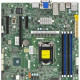 Supermicro X12SCZ-TLN4F Desktop Motherboard - Intel Chipset - Socket LGA-1200 - 128 GB DDR4 SDRAM Maximum RAM - DIMM, UDIMM - 4 x Memory Slots - Gigabit Ethernet - 4 x USB 3.1 Port - DVI - 4 x RJ-45 - 4 x SATA Interfaces MBD-X12SCZ-TLN4F-B