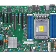 Supermicro X12SPL-F Server Motherboard - Intel Chipset - Socket P - Intel Optane Memory Ready - ATX - Xeon Gold, Xeon Silver, Xeon Bronze, Xeon Platinum Processor Supported - 2 TB DDR4 SDRAM Maximum RAM - DIMM, RDIMM, LRDIMM - 8 x Memory Slots - Gigabit E