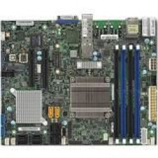 Supermicro X10SDV-2C-7TP4F Server Motherboard - Intel Chipset - Socket BGA-1667 - Intel Pentium D1508 - 1 x Retail Pack - Flex ATX - 128 GB DDR4 SDRAM Maximum RAM - 1.87 GHz, 1.60 GHz Memory Speed Supported - UDIMM, RDIMM, DIMM - 4 x Memory Slots - Serial