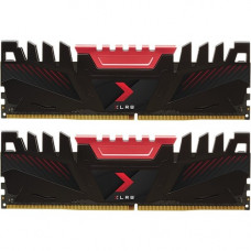 PNY XLR8 16GB DDR4 SDRAM Memory Module - For Desktop PC - 16 GB (2 x 8GB) - DDR4-3200/PC4-25600 DDR4 SDRAM - 3200 MHz - CL16 - 1.35 V - Non-ECC - Unbuffered - 288-pin - DIMM - TAA Compliance MD16GK2D4320016AXR