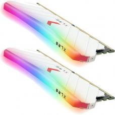 PNY XLR8 Gaming EPIC-X RGB 3200MHz Desktop Memory White Edition - For Desktop PC - 16 GB (2 x 8GB) - DDR4-3200/PC4-25600 DDR4 SDRAM - 3200 MHz - CL16 - 1.35 V - Unbuffered - 288-pin - DIMM - Lifetime Warranty MD16GK2D4320016XWRGB