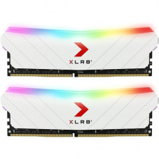 PNY XLR8 Gaming EPIC-X RGB 3600MHz Desktop Memory White Edition - For Desktop PC - 16 GB (2 x 8GB) - DDR4-3600/PC4-28800 DDR4 SDRAM - 3600 MHz Dual-rank Memory - CL18 - 1.35 V - Non-ECC - Unbuffered - 288-pin - DIMM - Lifetime Warranty MD16GK2D4360018XWRG