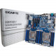 Gigabyte MD60-SC0 Server Motherboard - Intel Chipset - Socket LGA 2011-v3 - Extended ATX - 2 x Processor Support - 64 GB DDR4 SDRAM Maximum RAM - 2.13 GHz Memory Speed Supported - 16 x Memory Slots - Serial ATA/600, Serial Attached SCSI (SAS) RAID Support