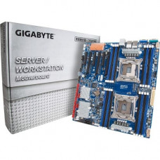 Gigabyte MD70-HB0 Server Motherboard - Intel Chipset - Socket LGA 2011-v3 - Extended ATX - 2 x Processor Support - 64 GB DDR4 SDRAM Maximum RAM - 1.87 GHz, 2.13 GHz, 1.60 GHz Memory Speed Supported - RDIMM, LRDIMM, DIMM - 16 x Memory Slots - Serial ATA/60