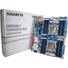 Gigabyte MD80-TM0 Server Motherboard - Intel Chipset - Socket LGA 2011-v3 - Extended ATX - 2 x Processor Support - 64 GB DDR4 SDRAM Maximum RAM - 1.87 GHz, 2.13 GHz, 1.60 GHz Memory Speed Supported - RDIMM, LRDIMM, DIMM - 24 x Memory Slots - Serial ATA/60