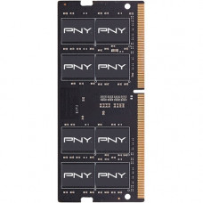 PNY Performance 32GB DDR4 SDRAM Memory Module - For Notebook - 32 GB - DDR4-2666/PC4-21300 DDR4 SDRAM - 2666 MHz - CL19 - 1.20 V - Non-ECC - Unbuffered - 260-pin - SoDIMM - Lifetime Warranty - TAA Compliance MN32GSD42666