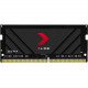 PNY XLR8 8GB DDR4 SDRAM Memory Module - For Notebook, Portable Computer - 8 GB (1 x 8GB) - DDR4-3200/PC4-25600 DDR4 SDRAM - 3200 MHz - CL20 - 1.20 V - 260-pin - SoDIMM - TAA Compliance MN8GSD43200X
