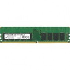 Micron 8GB DDR4 SDRAM Memory Module - 8 GB (1 x 8GB) - DDR4-3200/PC4-25600 DDR4 SDRAM - 3200 MHz Single-rank Memory - Retail - ECC - Unbuffered - 288-pin - DIMM MTA9ASF1G72AZ-3G2R1