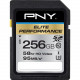 PNY Elite Performance 256 GB SDXC - Class 10/UHS-I (U3) - 95 MB/s Read P-SDX256U395-GE