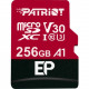 PATRIOT Memory 256 GB Class 10/UHS-I (U3) microSDXC - 100 MB/s Read - 80 MB/s Write - 3 Year Warranty PEF256GEP31MCX