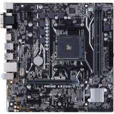 Asus Prime PRIME A320M-K Desktop Motherboard - AMD Chipset - Socket AM4 - Micro ATX - 1 x Processor Support - 32 GB DDR4 SDRAM Maximum RAM - 2.93 GHz O.C., 2.67 GHz, 2.40 GHz, 3.20 GHz O.C., 2.13 GHz Memory Speed Supported - UDIMM, DIMM - 2 x Memory Slots