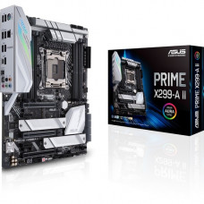 Asus Prime X299-A II Desktop Motherboard - Intel Chipset - Socket R4 LGA-2066 - 256 GB DDR4 SDRAM Maximum RAM - UDIMM, DIMM - 8 x Memory Slots - Gigabit Ethernet - 6 x USB 3.1 Port - 8 x SATA Interfaces PRIME X299-A II