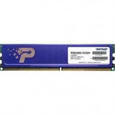 PATRIOT Memory Signature 8GB DDR3 SDRAM Memory Module - 8 GB - DDR3-1333/PC3-10600 DDR3 SDRAM - CL9 - 1.50 V - Non-ECC - Unbuffered - 240-pin - DIMM - RoHS Compliance PSD38G13332H