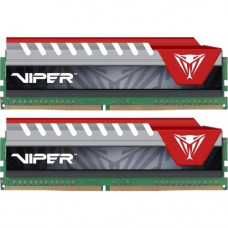 PATRIOT Memory Viper Elite Series DDR4 8GB (2 x 4GB) 2800MHz Kit (Red) - For Desktop PC - 8 GB (2 x 4 GB) - DDR4-2800/PC4-22400 DDR4 SDRAM - 1.20 V - Non-ECC - Unbuffered PVE48G280C6KRD