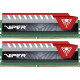 PATRIOT Memory Viper Elite Series DDR4 32GB (2 x 16GB) 2800MHz Kit (Red) - For Desktop PC - 32 GB (2 x 16 GB) - DDR4-2800/PC4-22400 DDR4 SDRAM - 1.20 V - Non-ECC - Unbuffered PVE432G280C6KRD