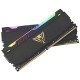 PATRIOT Memory Viper Steel RGB 16GB (2 x 8GB) DDR4 SDRAM Memory Kit - For Computer, Motherboard - 16 GB (2 x 8GB) - DDR4-3200/PC4-25600 DDR4 SDRAM - 3200 MHz - CL18 - 1.35 V - Retail - Non-ECC - Unbuffered - 288-pin - DIMM - Lifetime Warranty PVSR416G320C