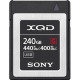 Sony 240 GB XQD - 440 MB/s Read - 400 MB/s Write - 5 Year Warranty - TAA Compliance QDG240F/J