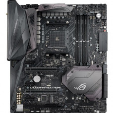 Asus ROG CROSSHAIR VI EXTREME Desktop Motherboard - AMD Chipset - Socket AM4 - 64 GB DDR4 SDRAM Maximum RAM - DIMM, UDIMM - 4 x Memory Slots - Gigabit Ethernet - Wireless LAN - 8 x USB 3.1 Port - 8 x SATA Interfaces ROG CROSSHAIR VI EXTREME