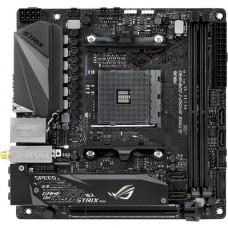 Asus ROG Strix B450-I GAMING Desktop Motherboard - AMD Chipset - Socket AM4 - Mini ITX - 1 x Processor Support - 32 GB DDR4 SDRAM Maximum RAM - 3 GHz O.C., 2.67 GHz, 2.40 GHz, 3.20 GHz O.C., 2.13 GHz, 2.80 GHz O.C., 3.60 GHz O.C., 3.47 GHz O.C., 3.40 GHz 