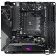 Asus ROG Strix Strix X570-I Gaming Desktop Motherboard - AMD Chipset - Socket AM4 - 64 GB DDR4 SDRAM Maximum RAM - DIMM, UDIMM - 2 x Memory Slots - Gigabit Ethernet - Wireless LAN - IEEE 802.11 a/b/g/n/ac/ax - 7 x USB 3.1 Port - HDMI - 1 x RJ-45 - 4 x SAT