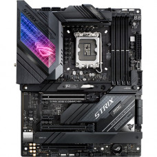 Asus ROG Strix Z690-E GAMING WIFI Desktop Motherboard - Intel Chipset - Socket LGA-1700 - Intel Optane Memory Ready - ATX - Pentium Gold, Celeron, Core i5, Core i7, Core i9 Processor Supported - 128 GB DDR5 SDRAM Maximum RAM - DIMM, UDIMM - 4 x Memory Slo