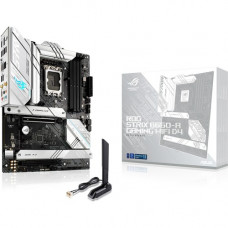 Asus ROG Strix B660-A GAMING WIFI D4 Gaming Desktop Motherboard - Intel Chipset - Socket LGA-1700 - Intel Optane Memory Ready - Mini ITX - Pentium Gold, Celeron, Core i5, Core i9, Core i3 Processor Supported - 128 GB DDR4 SDRAM Maximum RAM - DIMM, UDIMM -