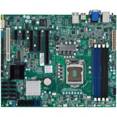 Tyan S5512 Server Motherboard - Intel Chipset - Socket H2 LGA-1155 - 32 GB DDR3 SDRAM Maximum RAM - DDR3-1333/PC3-10600, DDR3-1066/PC3-8500, DDR3-800/PC3-6400 - UDIMM - 4 x Memory Slots - Gigabit Ethernet - 4 x RJ-45 - 6 x SATA Interfaces - RoHS-6 Complia