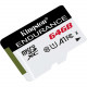 Kingston High Endurance 64 GB Class 10/UHS-I (U1) microSDXC - 95 MB/s Read - 30 MB/s Write SDCE/64GB