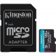 Kingston Canvas Go! Plus 128 GB Class 10/UHS-I (U3) microSDXC - 170 MB/s Read - 90 MB/s Write SDCG3/128GB