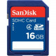 Sandisk 16 GB SDHC - Class 4 - 1 Card - EU RoHS, REACH Compliance SDSDB-016G-A46