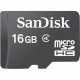 Sandisk 16 GB microSDHC - Class 4 - 1 Card SDSDQ-016G-A46