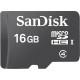 Sandisk 16 GB microSDHC - Class 4 SDSDQB-016G-AW46
