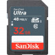 Sandisk Ultra 32 GB SDHC - Class 10/UHS-I - 48 MB/s Read SDSDUNB-032G-GN3IN