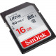 Sandisk Ultra 16 GB SDHC - Class 10/UHS-I - 80 MB/s Read SDSDUNC-016G-AN6IN