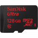 Sandisk Ultra 128 GB microSDHC - Class 10/UHS-I - 80 MB/s Read - 1 Card SDSQUNC-128G-AN6IA