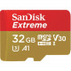 Sandisk Extreme 32 GB microSDHC - UHS-I SDSQXVF-032G-AN6MA