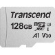 Transcend 128 GB Class 10/UHS-I (U3) microSDXC - 95 MB/s Read - 45 MB/s Write TS128GUSD300S-A